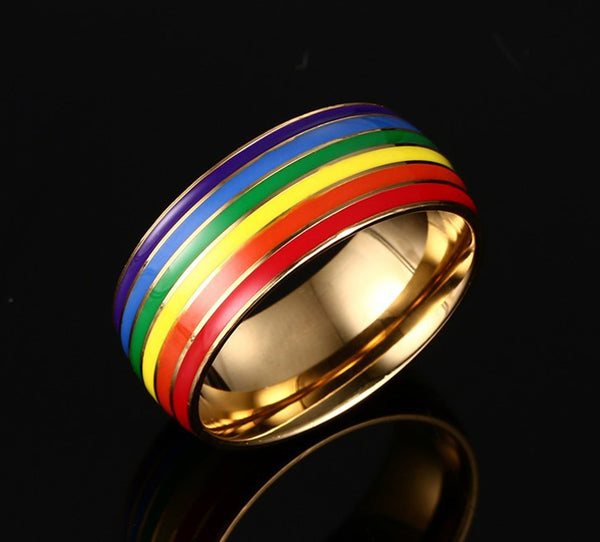 Unicorn Rainbow Coloured Ring