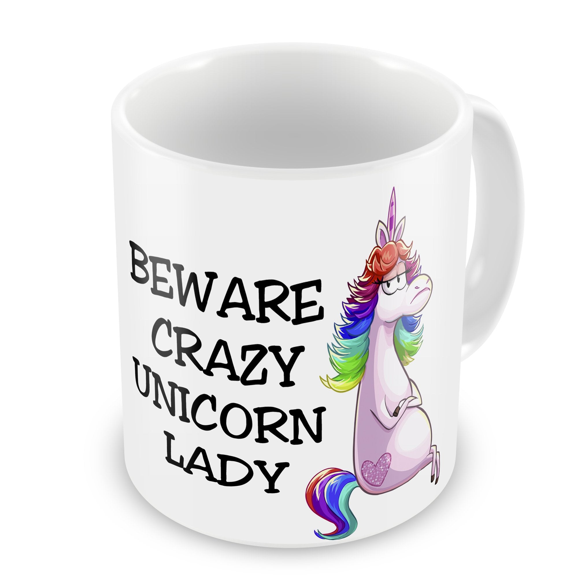 Crazy Unicorn Lady Mug