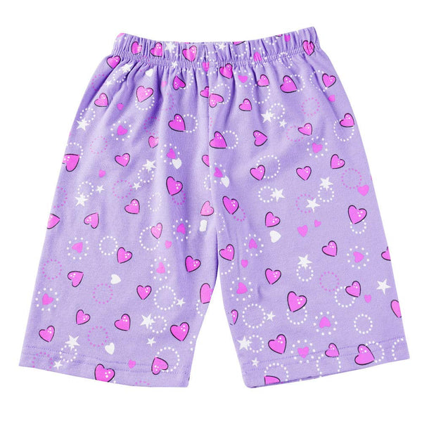 Unicorn Kids Short Sleeve Cotton Pjs Pajama Set Sleepwear Tops Shirts & Pants Nightwear Children Outfit (Unicorn, 3-7 Years)