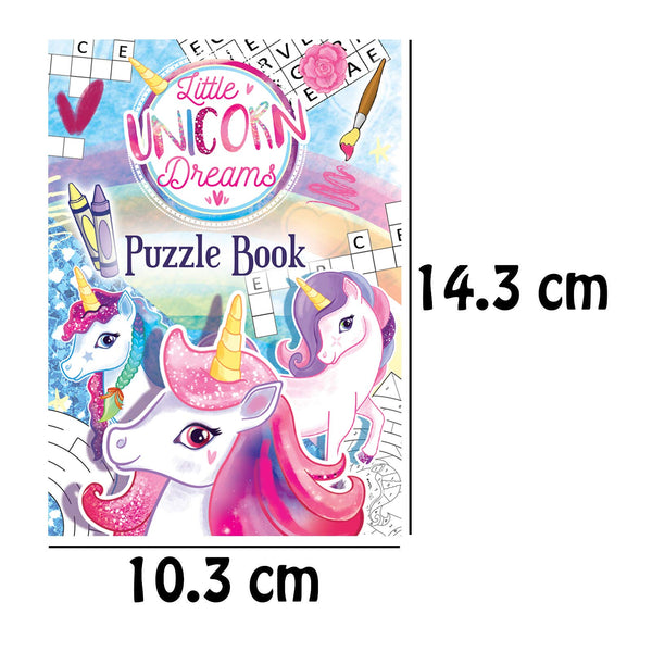 Unicorn Party Bag Fillers - Puzzle Books 