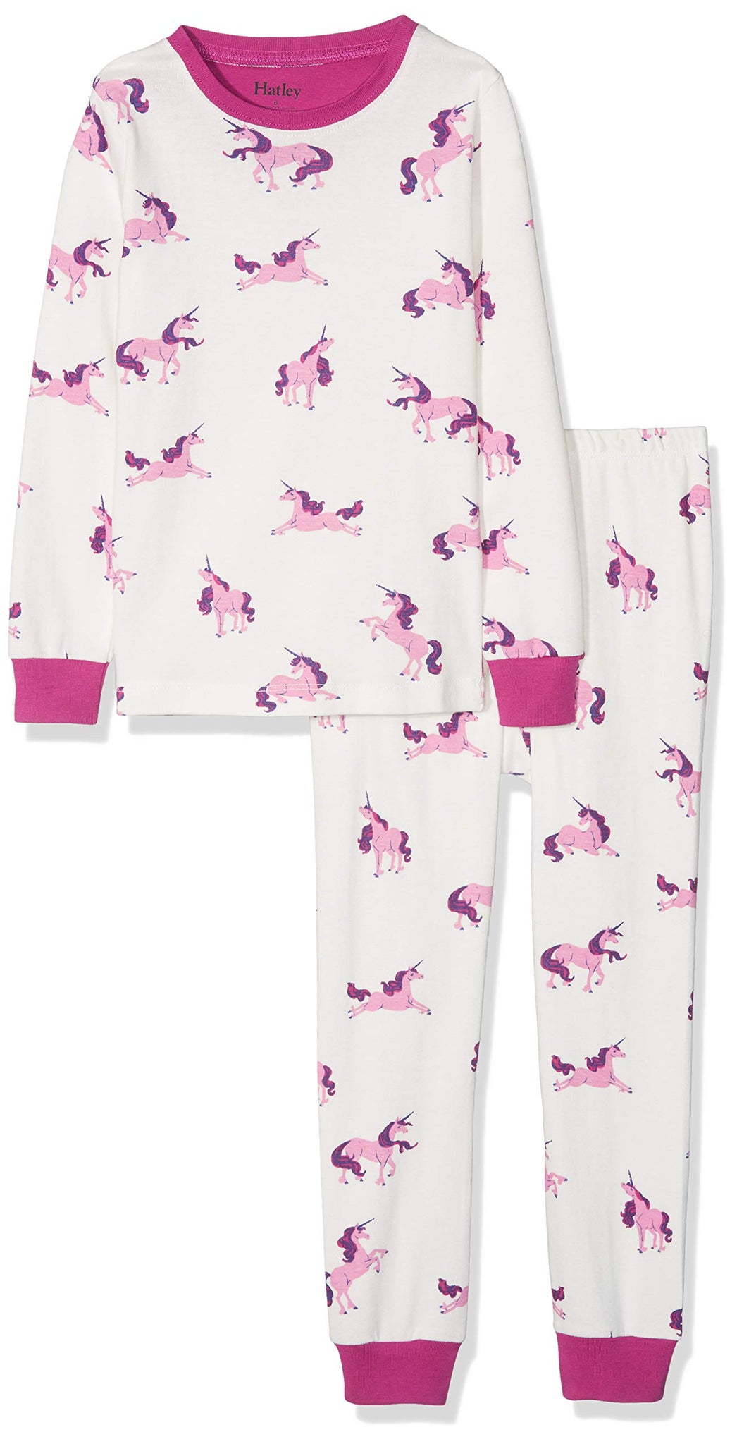 long sleeve unicorn pyjama set