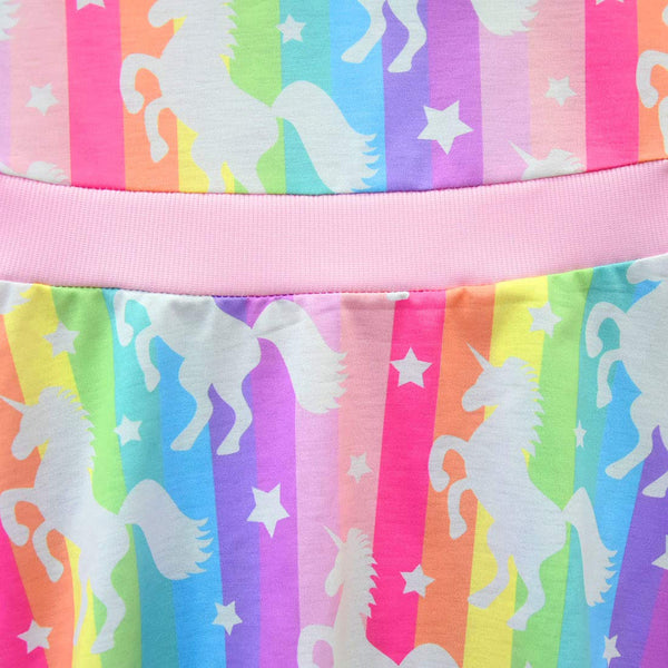Unicorn Party Dress - Vibrant Colours Unicorn Party Dress