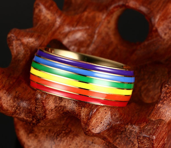 Unicorn Rainbow Coloured Ring