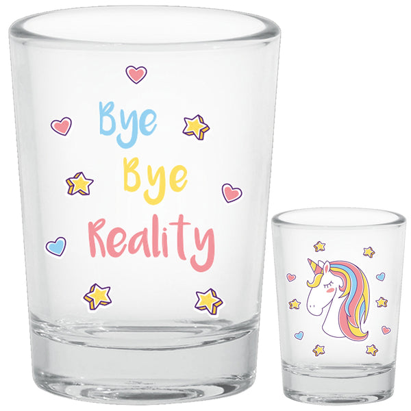 Unicorn shot glass