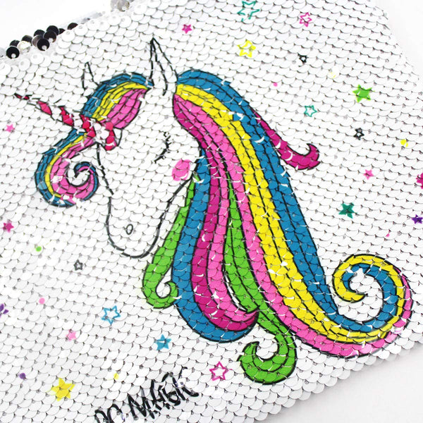 Unicorn Sequins Makeup Bag