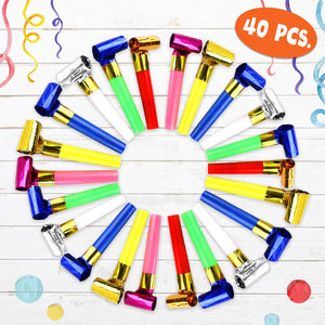 Party Bag Fillers multi coloured party blowers