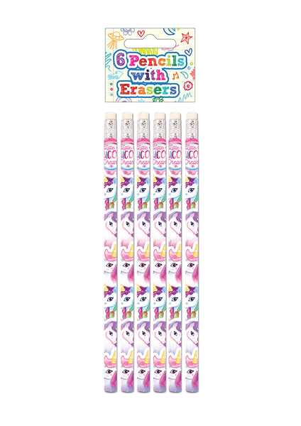Unicorn Party Fillers - Unicorn Pencils (12 Pack)