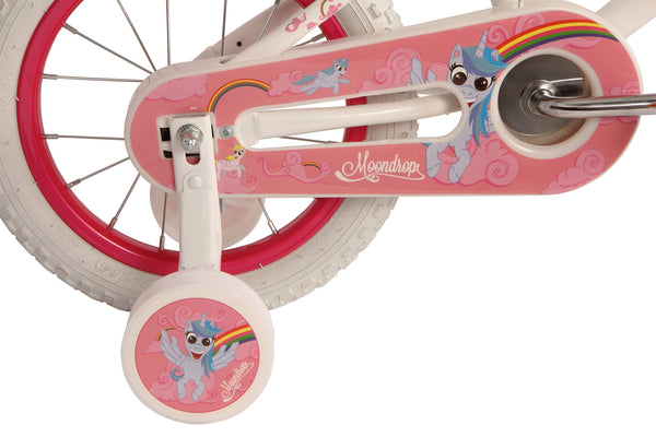 Schwinn White & Pink Unicorn Bike Stabiliser