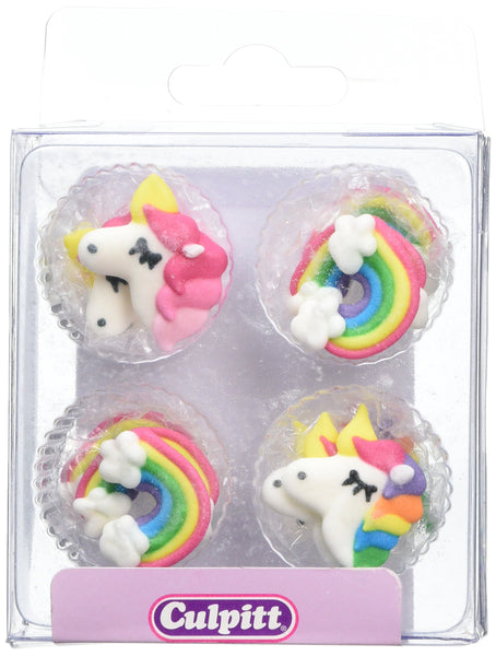 Unicorn Cake Decorations - 12 pack